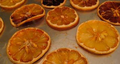 Сушёные апельсины на ёлку Украшения из апельсина